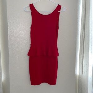 Red dress